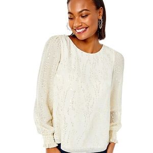 Lilly Pulitzer Miriam silk top